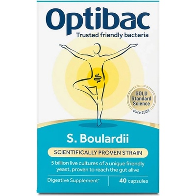 Optibac Saccharomyces Boulardii 40 kapslí