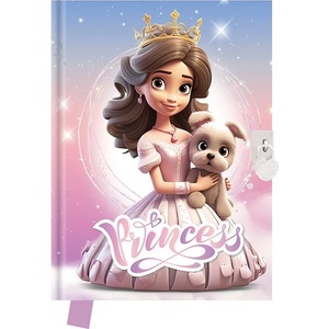 Junior Книга за спомени JUNIOR Princess с катинарче във формата на сърце DBL36-G24 (DBL36-G24)