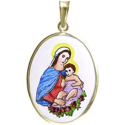 Aljančič Madona s dítětem velká madonka 258H zlato