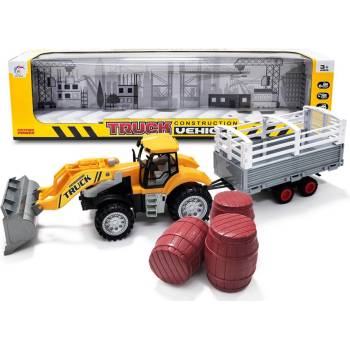 Image 1 of Armtoys ДЕТСКИ ТРАКТОР С ГРЕБЛО, РЕМАРКЕ И БИДОНИ В КУТИЯ