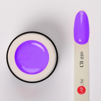 Laif Barevný UV/LED gel fialový CB 220 Bahamas 6 ml