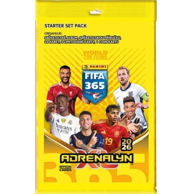 Panini fifa 365 2025/2026 - adrenalyn - стартов комплект