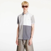 Fred Perry Beams Grid Design Fp polo White