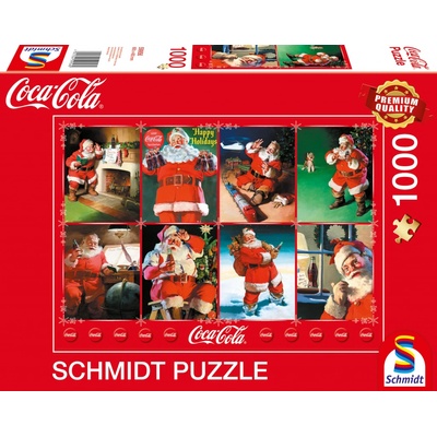 SCHMIDT Coca Cola Santa Claus 1000 dielov