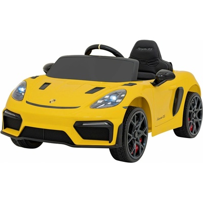 Mamido Porsche Spyder RS 718 Elektrické autíčko žlutá