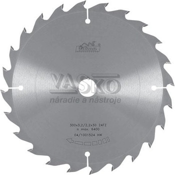 Pilana pílový kotúč SK FZ 80-40 na rezanie dreva s SK platkami 250x3.2x30 z20