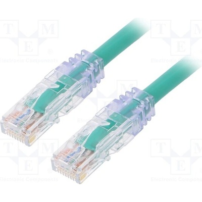 Panduit UTP6AX0.5MGR Patch U/UTP Kat: 6a RJ45 vidlice z obou stran drát