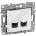 Legrand Nilee Double Computer Socket 764574