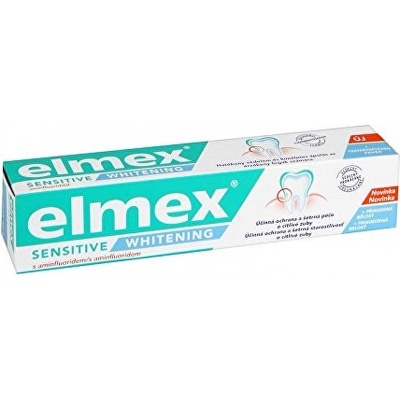 Elmex Sensitive Whitening Zubná pasta pre citlivé zuby s aminofluoridom 2x75 ml