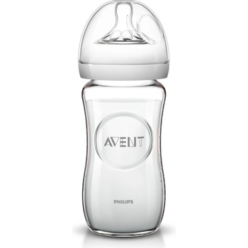 Philips Avent Sklenená fľaša Natural bez BPA 240 ml SCF673/17