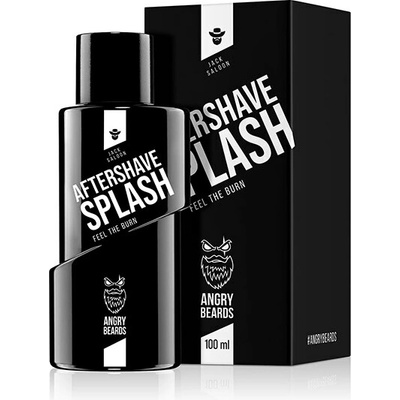 Angry Beards Jack Saloon Aftershave Splash voda po holení 100 ml