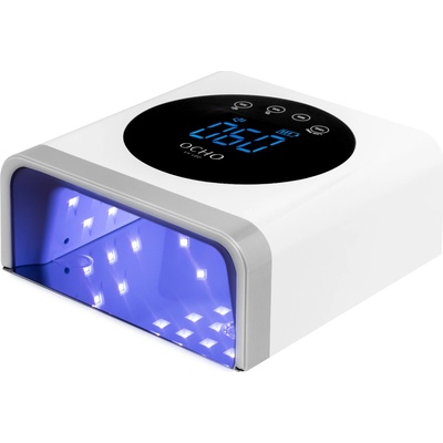 OCHO NAILS LED UV lampa X22 72Wku bezdrôtová biela so zrkadlovým podstavcom