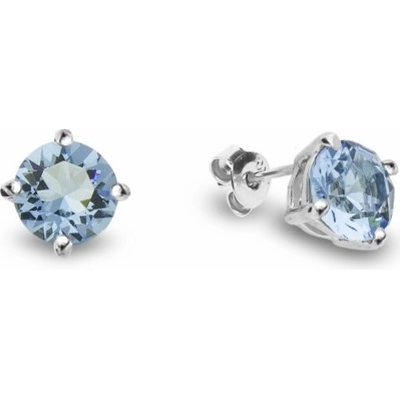 Spark modré se Swarovski Elements Ronda KP1088SS39AQ Aquamarine