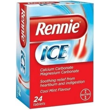 BAYER Таблетки за дъвчене при киселини, Bayer Rennie Ice 24 chew. tabs