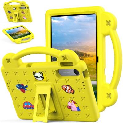 Vsetkonamobil 149081 FANY Detský obal na tablet pre Xiaomi Redmi Pad 2 9.7 / Redmi Pad 2 SE žltý
