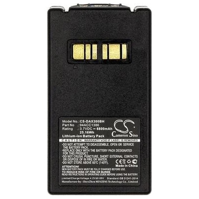 Cameron sino Батерия за баркод скенер Datalogic Falcon X3 X4 94ACC1386 LiIon 3.7V 6800mAh Cameron Sino (CS-DAX300BH)