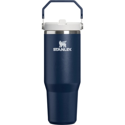Stanley termoláhev s integrovanou slámkou The IceFlow Flip Straw 2.0 Tumbler 890 ml 30oz Dark Navy