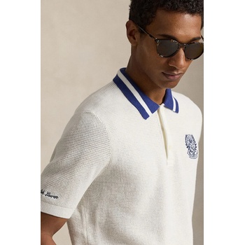 Ralph Lauren пуловер с къси ръкави мъжки от памук Wimbledon (710B16072)