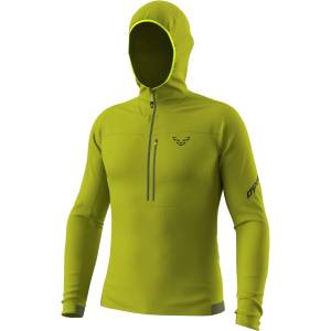 DYNAFIT Мъжки поларен пуловер Dynafit Traverse Thermal 1/2 Zip Fleece jumper - Golden Lime - размер XL (005-7109-0114)