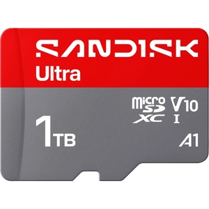 SanDisk microSDXC Ultra 1TB A1/V10 (SDSQUJQ-1T00-GZ6MA)