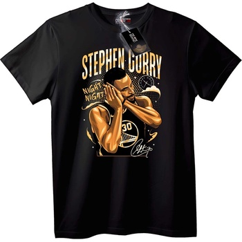 NOONEBRAND Тениска Stephen Curry Night Night - M, Black