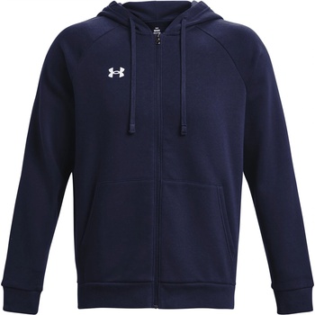 Under Armour Мъжки суичър Under Armour UA Rival Fleece Full-Zip Hoodie Mens - Midnight Navy