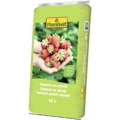 FloraSelf Substrát pre jahody40 l