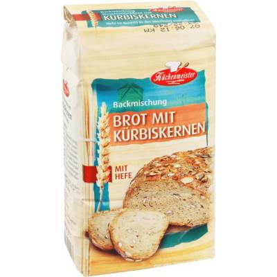Küchenmeister Kürbiskernbrot mit Hefe 0,5 kg