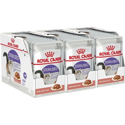 Royal Canin Sterilised Gravy консерви за кастрирани котки в сос 36 x 85 г