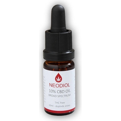 Neodiol Čr Broad Spectrum CBD olej 10% 10ml