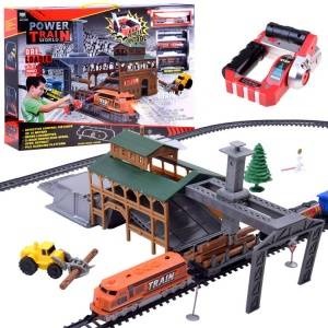 Jokomisiada Queue, freight train with wagons and station RC0507