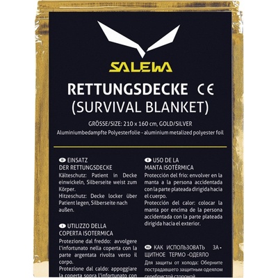 SALEWA Survival Blanket Gold/Silver
