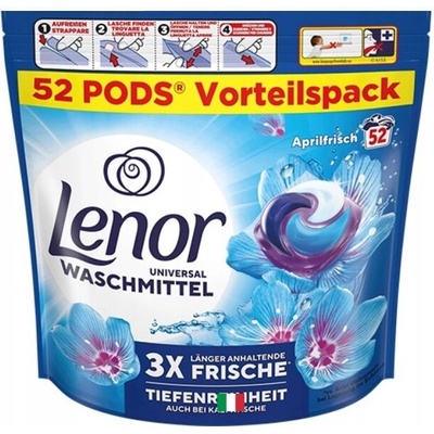 Lenor 3x Frische kapsule na pranie 52 PD