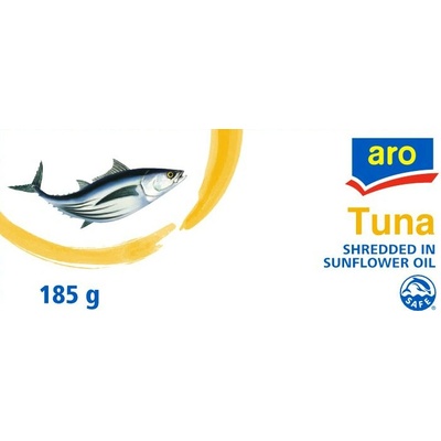 Aro Tuňák v rostlinném oleji drť 185 g