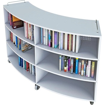 RFG Библиотечен стелаж RFG Active Book, с колелца, овална форма, (4015220220)