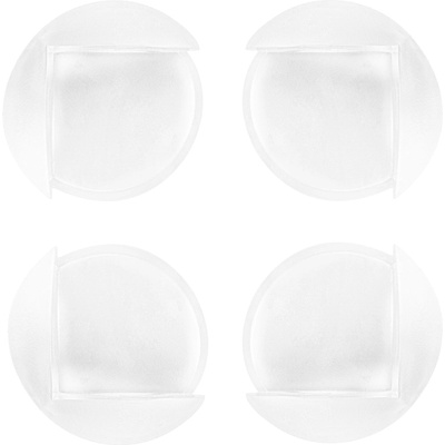 KikkaBoo Комплект кръгли протектори за ъгли малки Kikkaboo - 4 броя, Малки (31108030027)