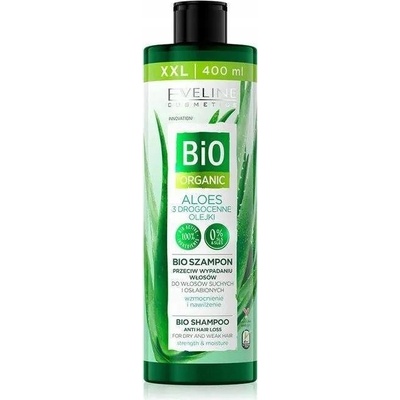 Eveline Cosmetics Bio Organic Natural Aloe Vera šampón 400 ml