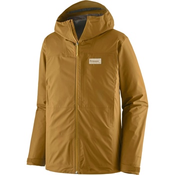 Patagonia Мъжко водоустойчиво яке Patagonia Boulder Fork Rain Jacket Waterproof jacket - Bobcat Brown (002-2992-1214)