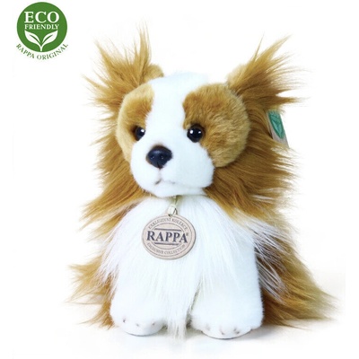 Rappa Плюшено седящо Куче Папийом 18 см. - серия Еко приятели (208872)