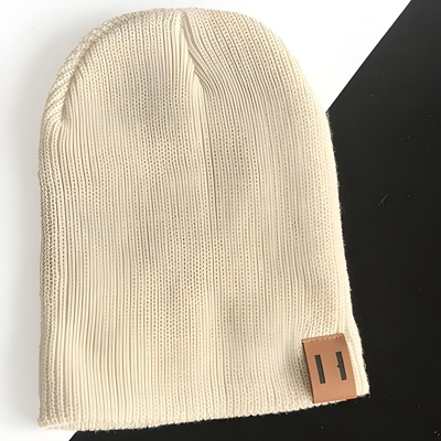 HARAHU Едноцветна шапка - Светло кафява kp12438 (12438)