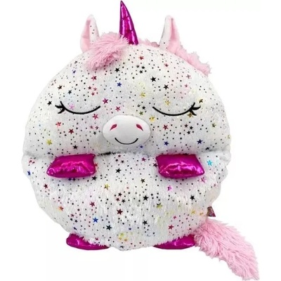 TM Toys Happy Nappers: 2 в 1 спален чувал и възглавница - Бляскав еднорог, 137 см (HNS6720)