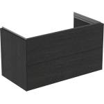 Ideal Standard Стенен шкаф Ideal Standard Atelier Conca, 2 чекмеджета, цвят тъмен дъб, 100 см (T4575Y4)