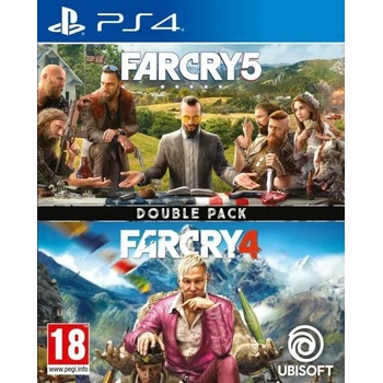 Image 1 of Ubisoft Double Pack: Far Cry 4 + Far Cry 5 (PS4)