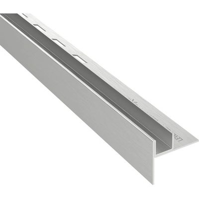 Mexen Line-B лява декоративна лайсна за стъкло 120 см, инокс - 181004120L (181004120L)