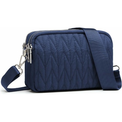 KONO dámská crossbody kabelka Sofia navy