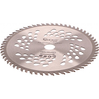 GEKO Kotouč pilový vidiový s otvory 185x20x60T