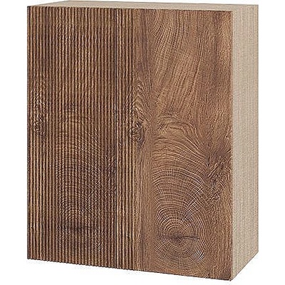 ИРИМ Горен ъглов кухненски шкаф Сити МФ-Дъб натурал-12-17 60 см