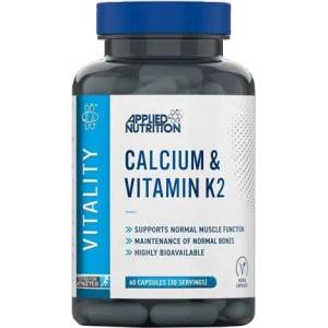 Applied Nutrition Calcium & Vitamin K2 - калций с витамин K2 - 60 капс