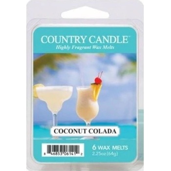 Country Candle vosk do aróma lampy Coconut Colada 64 g