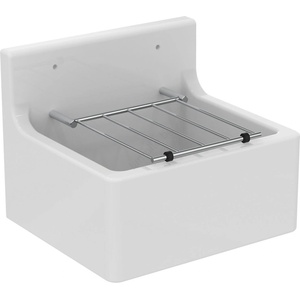Ideal Standard S593901 -Стенна измивна мивка с решетка DOURO 45, 5x38 cm керамика/бяла (IS0096)